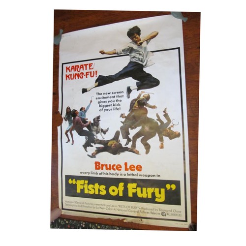 Vintage bruce lee fist - vintage, of